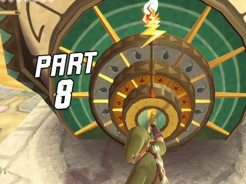 The Legend of Zelda Skyward Sword HD Gameplay Walkthrough Part 8 - Lanayru Desert (Nintendo Switch)