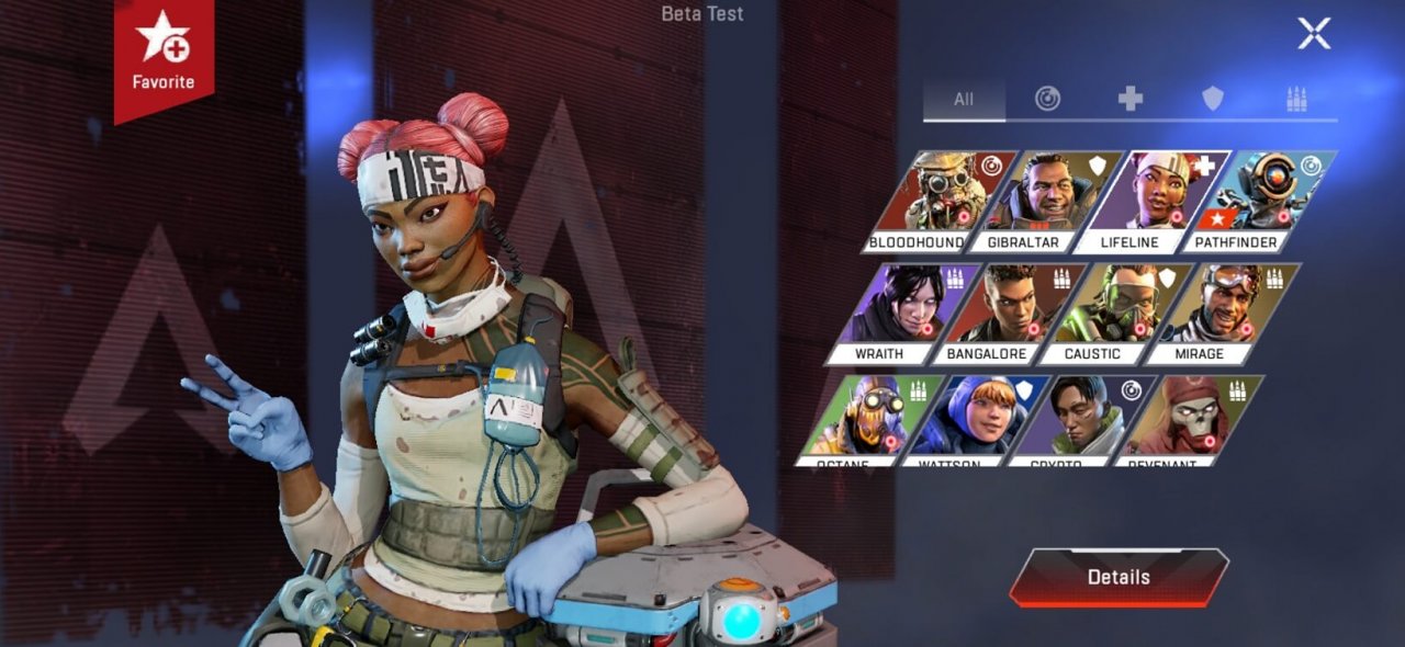 Poster of the Lifeline character in Apex Legends Mobile
