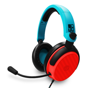 Stealth Red Blue Headset