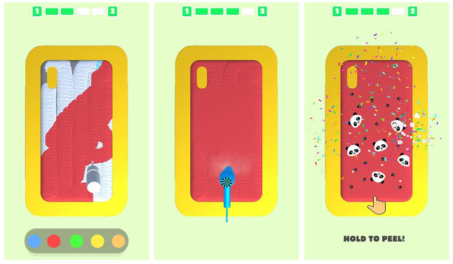 Phone Case DIY - early stage concept screenshots