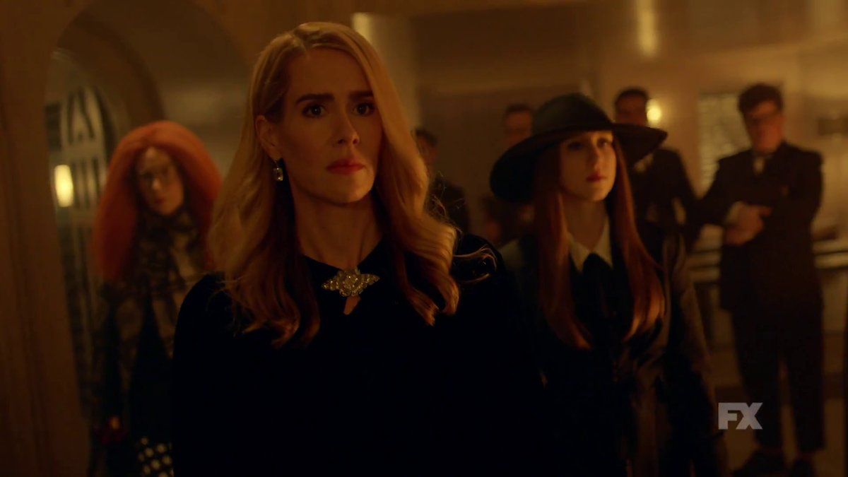 a group of witches from American Horror Story: Coven as they appear in Apocalypse