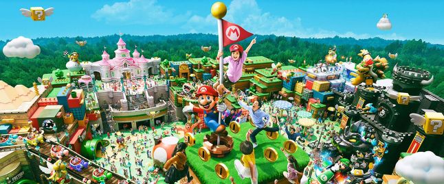 Nintendo's investments into theme parks and other non-games ventures are still at an early stage and therefore yet to bear fruit