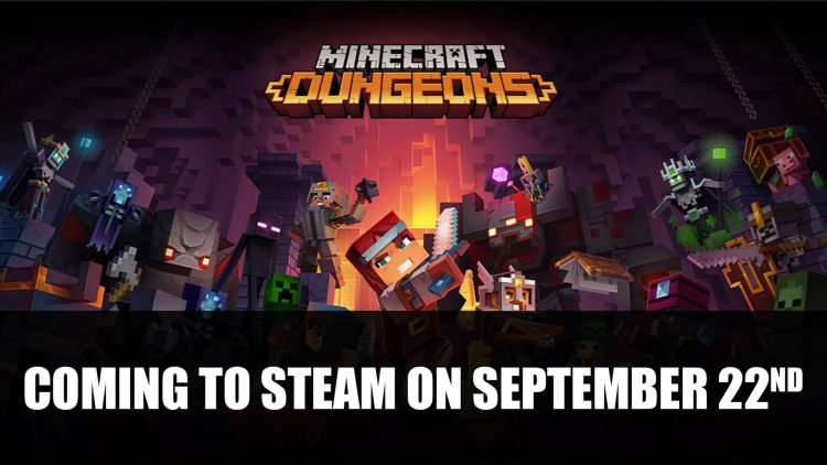 Minecraft Dungeons Comes to Steam in September