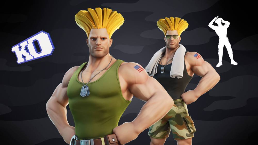 Fortnite Street Fighter Guile