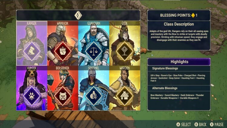 tribes of midgard classes skill tree