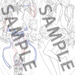 Ys VIII Dana dakimakura body pillow cover sample