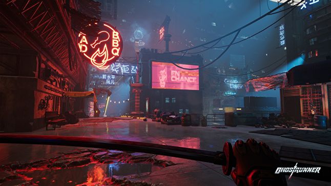505 Games acquired cyberpunk IP Ghostrunner and plans to grow it into a franchise