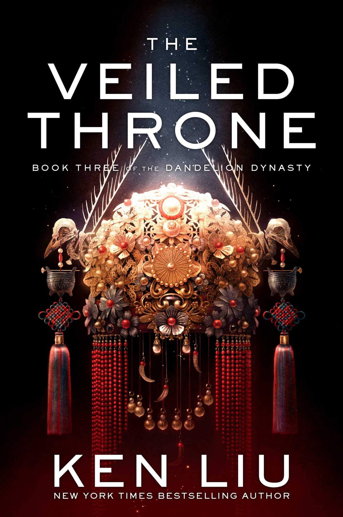 The Veiled Throne by Ken Liu book cover