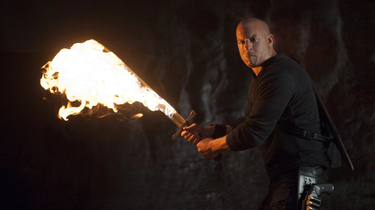 Vin Diesel as Kaulder in a scene from&nbsp;The Last Witch Hunter.