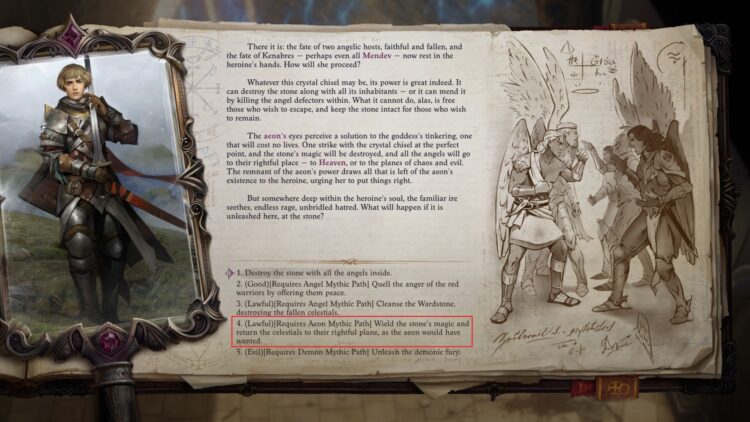 Pathfinder Wrath Of The Righteous Unlock Aeon Mythic Path Unlock Trickster Mythic Path Guide 1b