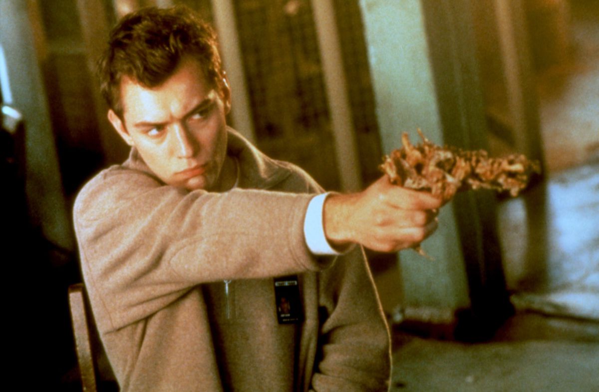 Jude Law as Ted Pikul in David Cronenberg’s ExistenZ