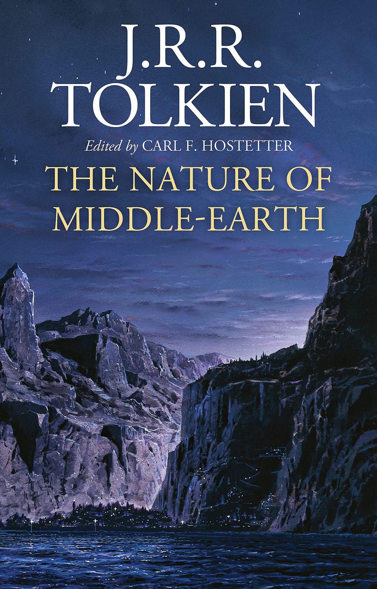 The Nature of Middle-earth by J.R.R. Tolkien  book cover