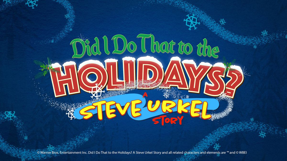 Did I Do That to the Holidays? A Steve Urkel Story title treatment